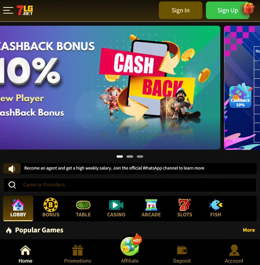 7LG Bet game