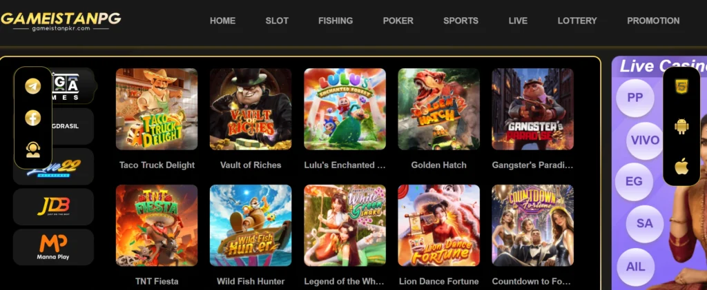 Gameistan PKR game