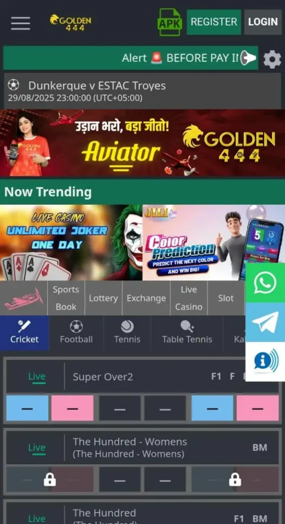 Golden 444 game