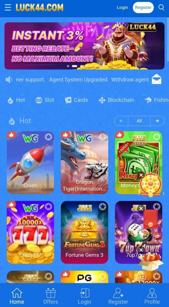 Luck44 game download