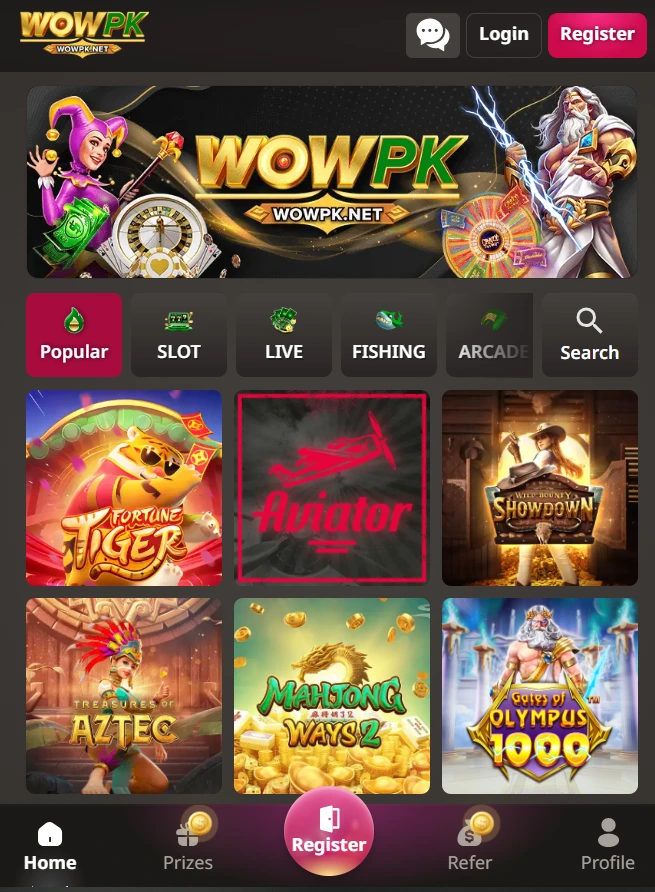 WOWPK game