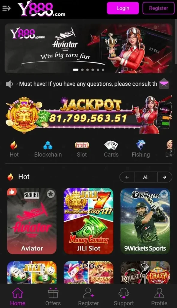 Y888 game apk