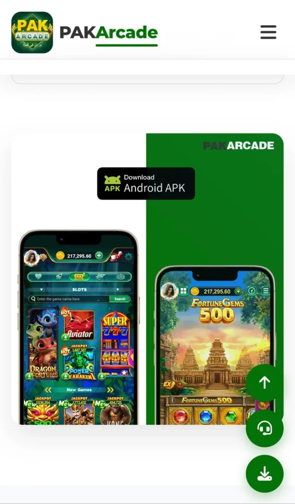 pakarcade app