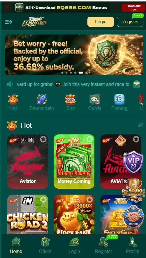 eq668 game apk
