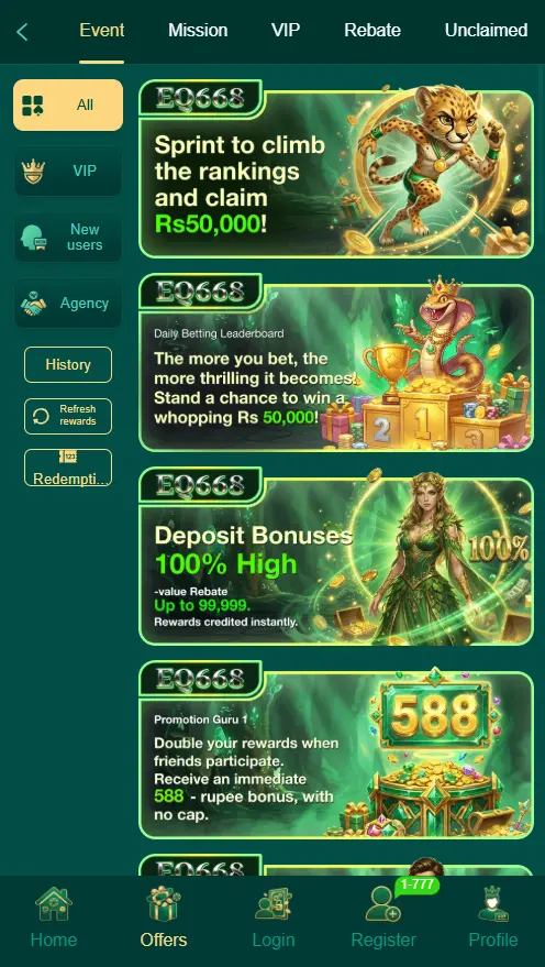 eq668 game app