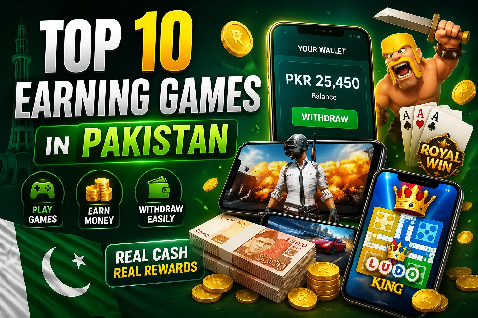 top 10 earning games in pak
