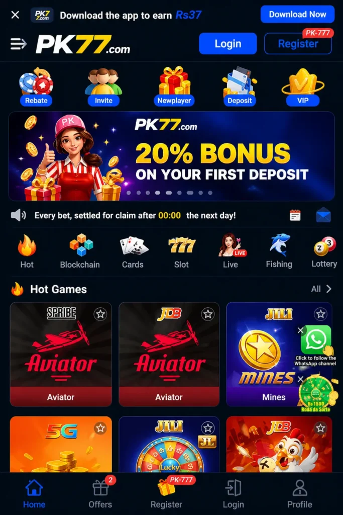PK77 Game apk